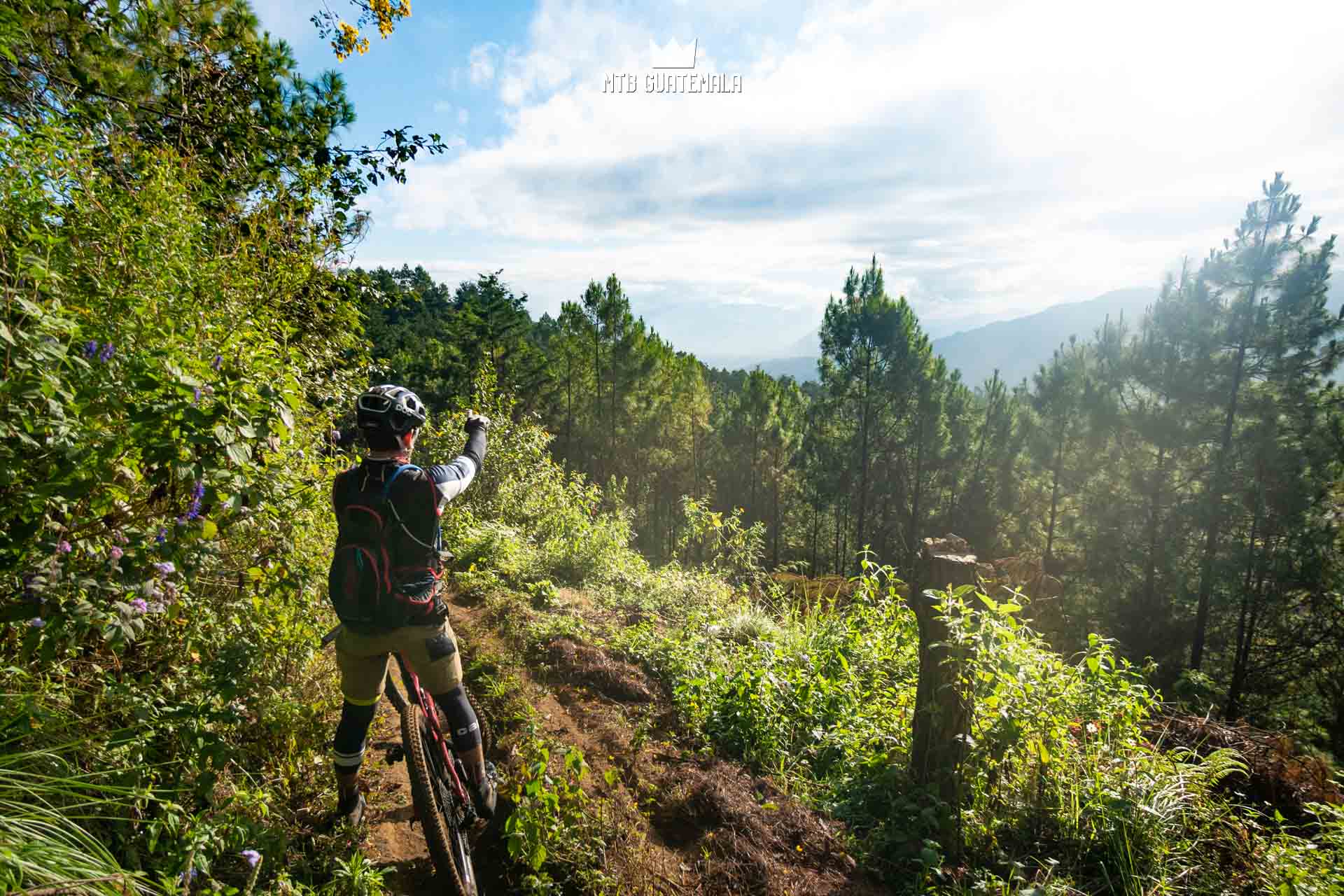 Valle Escondido Adventure MTB Tour.  Chimaltenango, Guatemala