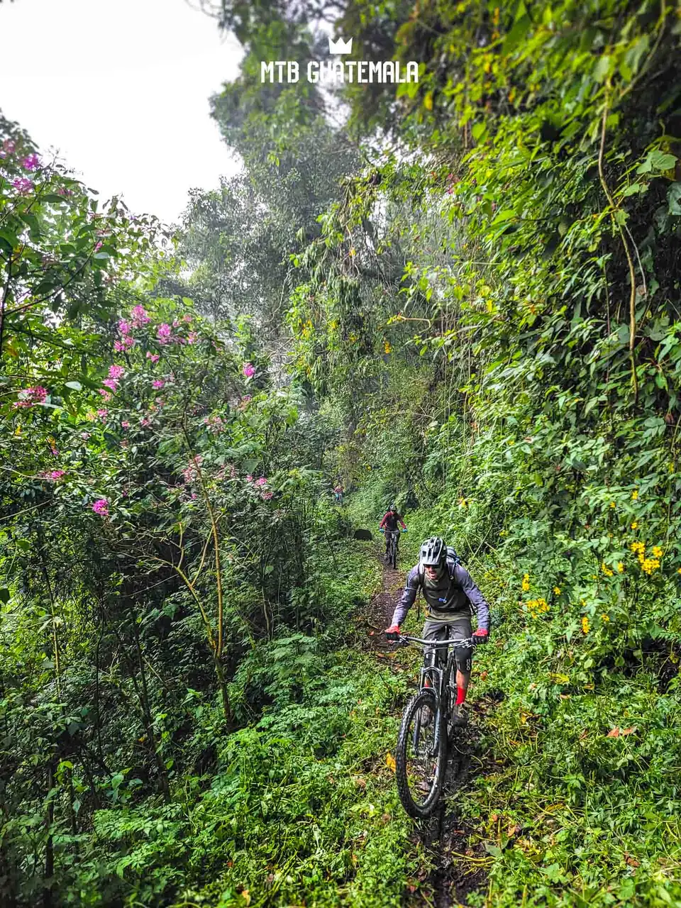 Tour en bicicleta de montaña Lago de Atitlán Oeste MTB Guatemala