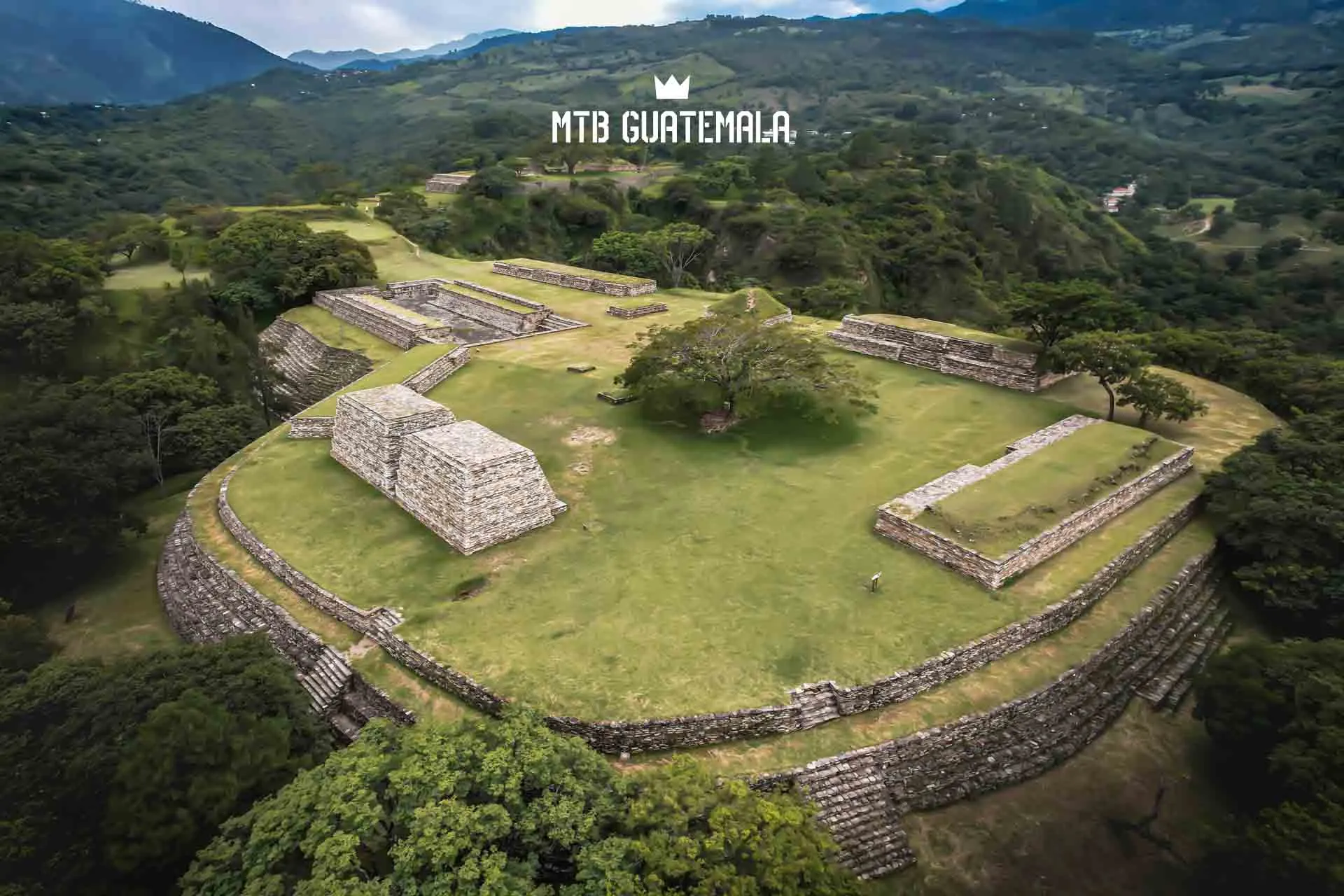 Las ruinas mayas de Mixco Viejo