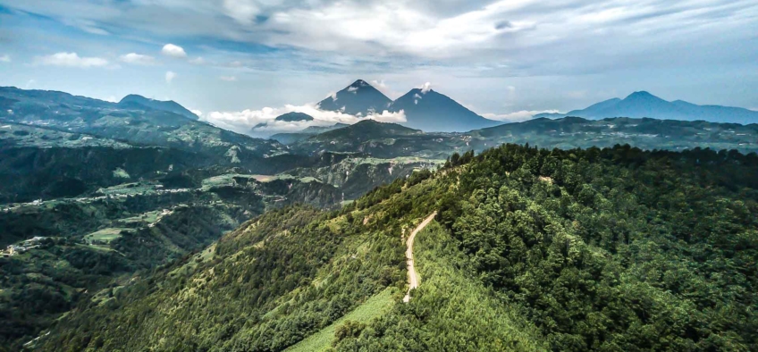 Carretera a Zaculeu chimaltenango, Guatemala