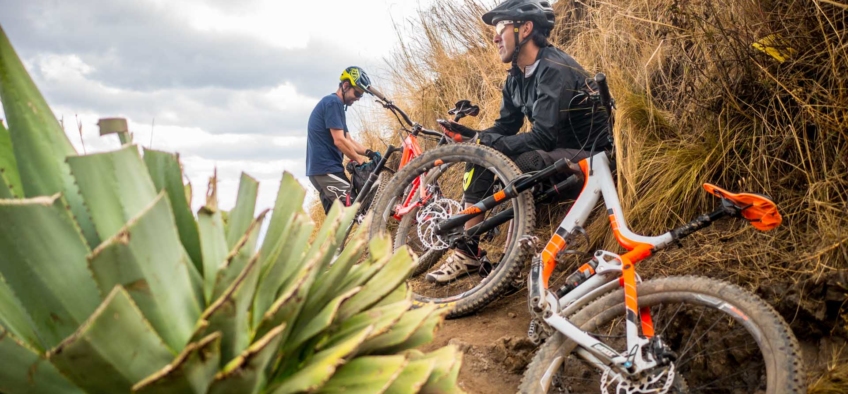 Guías de bicicleta de montaña de Guatemala