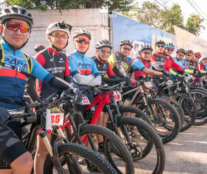 Over 300 riders were present for the 9th edition of the Travesía de Los Cuchumatanes.  huehuetenango, Guatemala