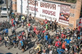 Over 300 riders were present for the 9th edition of the Travesía de Los Cuchumatanes. Zona 5 Huehuetenango, Guatemala