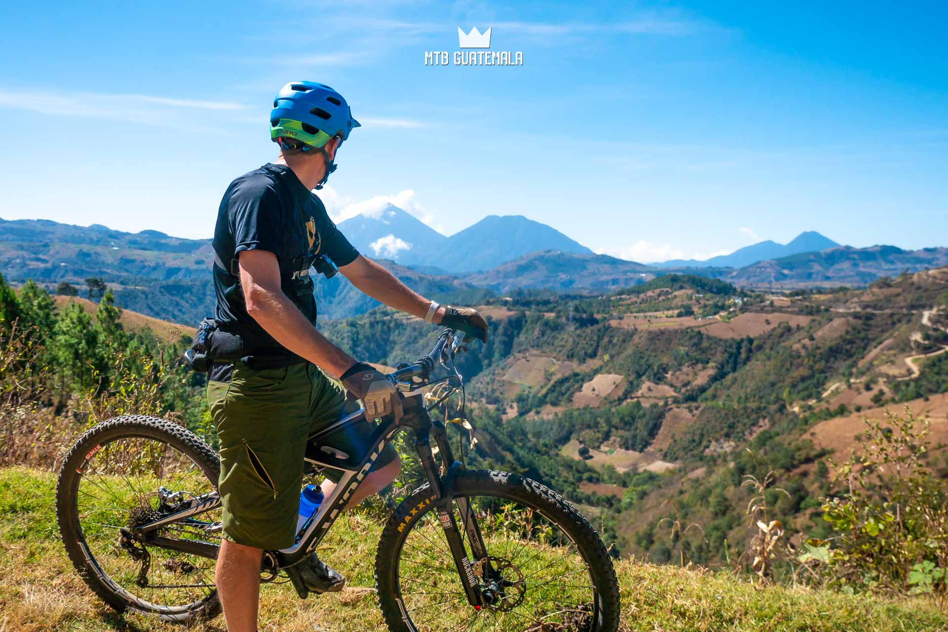 Bicicleta de montaña en Tecpán Guatemala