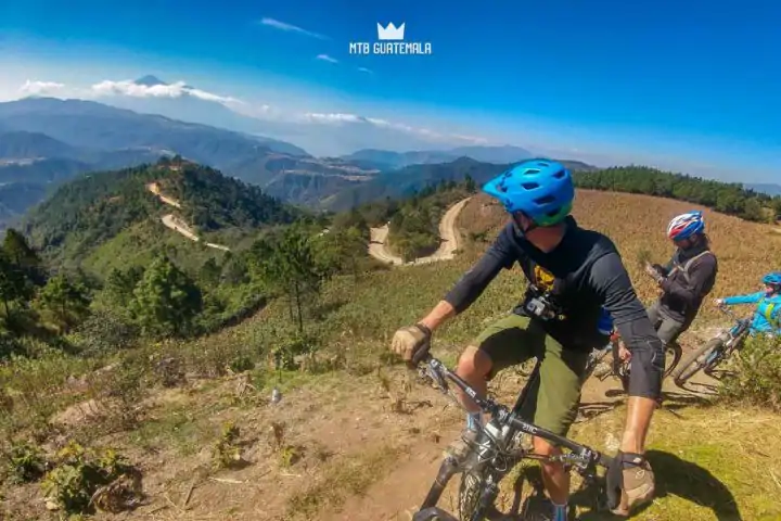 Mountain Biking at Lake Atitlán