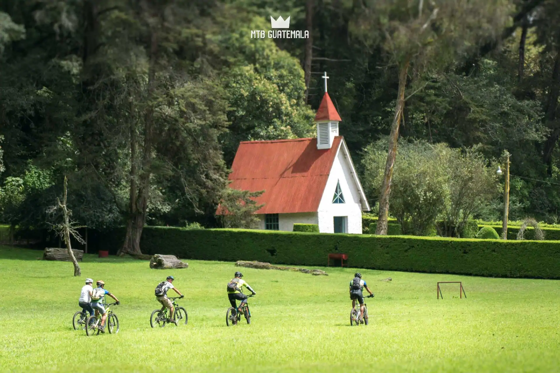 The highlands of Guatemala look a lot more like Europe at times - riders pass through a beautiful forested #finca near Tecpán. ?? Carretera Panamericana Interamericana Chimaltenango, Guatemala