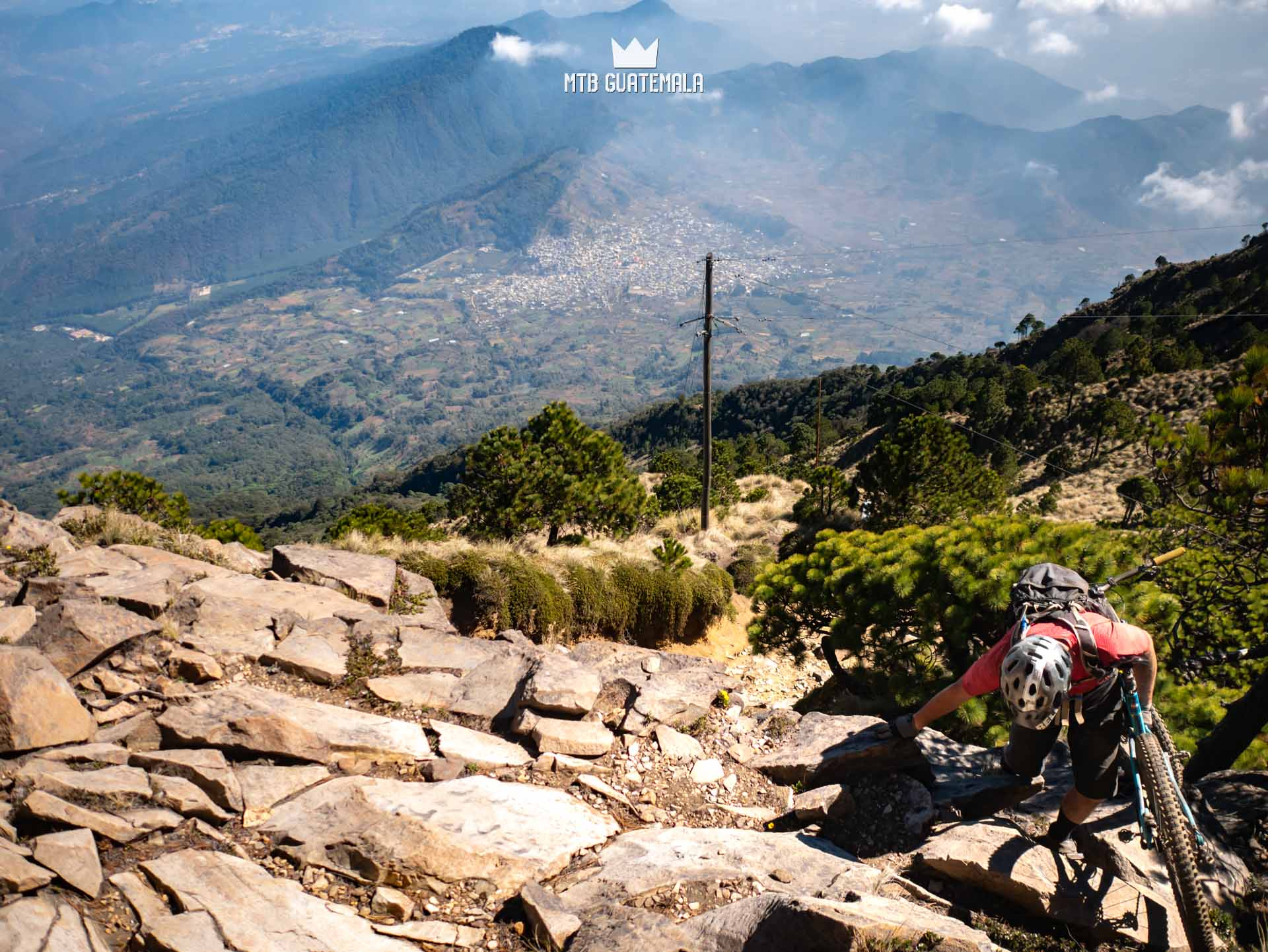 Ciclismo de Montaña Volcán de Agua Volcán de Agua, Guatemala