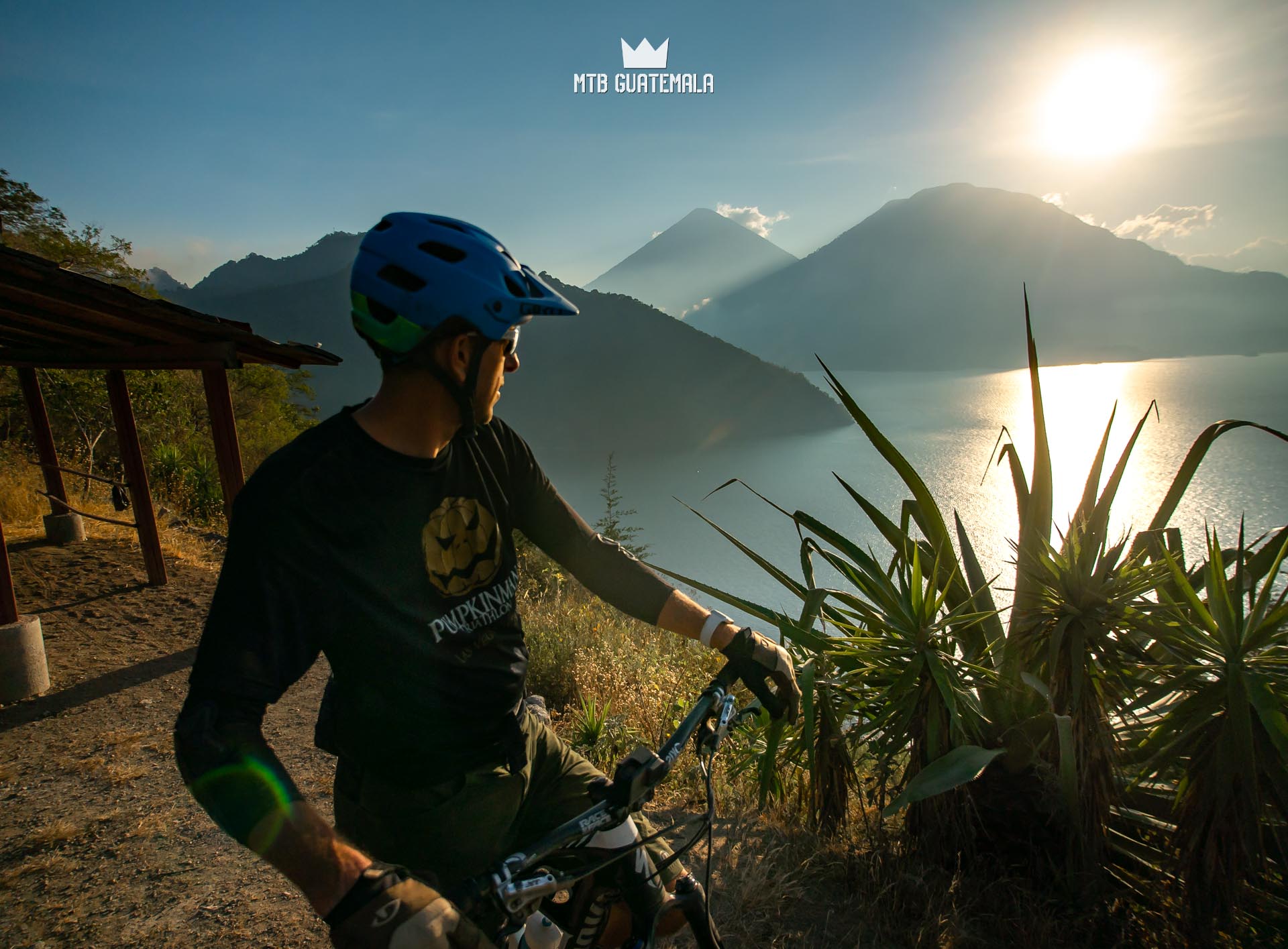Mountain Biking at Lake Atitlán