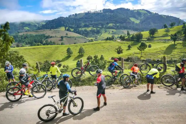Mountain Biking in Las Nubes Guatemala