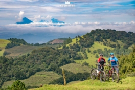 Bicicleta de montaña en Las Nubes Guatemala