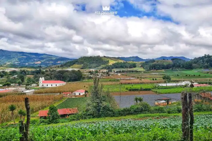 Colored Landscapes of Comalapa Guatemala