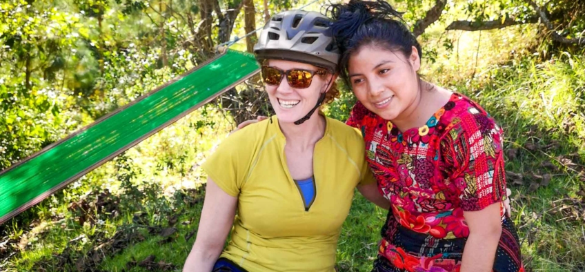 Bicicleta de montaña en Quiché Guatemala