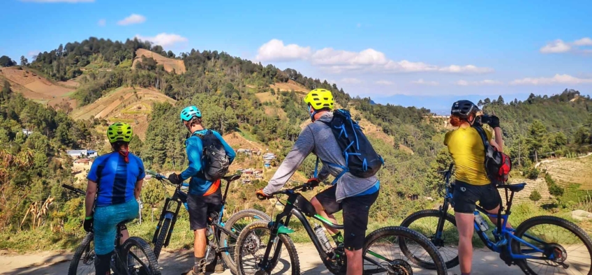 Mountain Biking in Quiché Guatemala