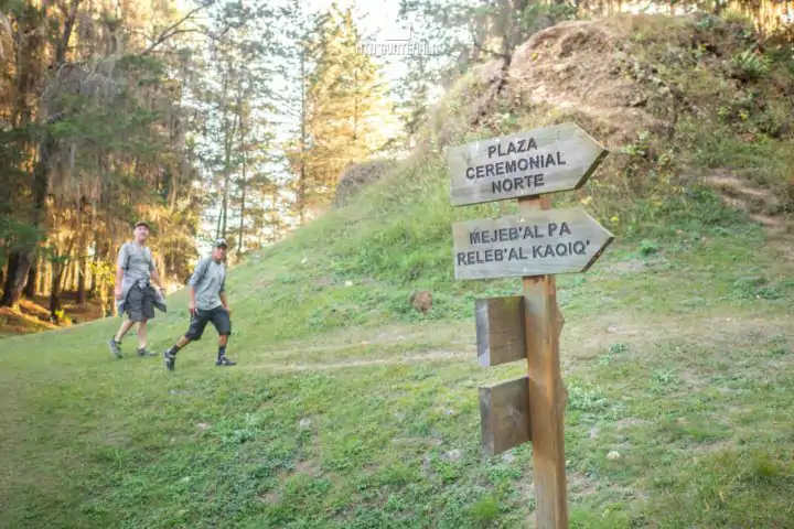 Exploring the Ruins of Qʼumarkaj Quiché