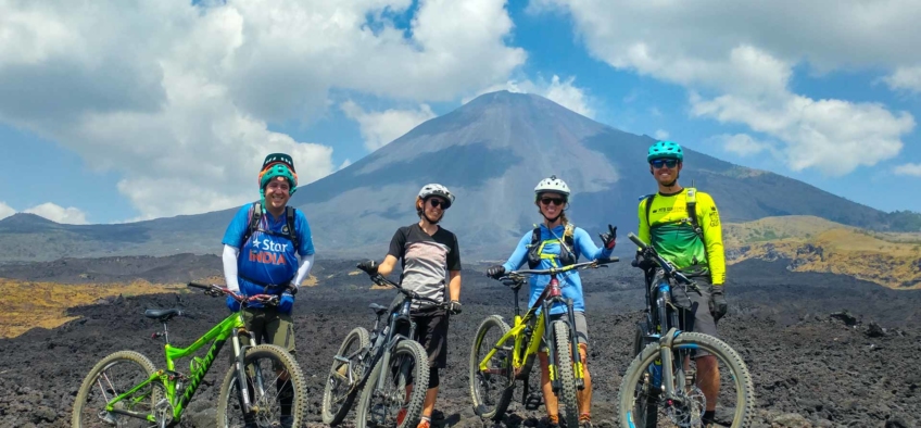 Mountain Bike Tours on Volcán de Pacaya Unnamed Road Escuintla, Guatemala