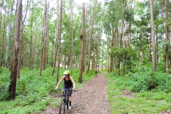 Ciclismo de montaña al festival De Barriletes Gigantes