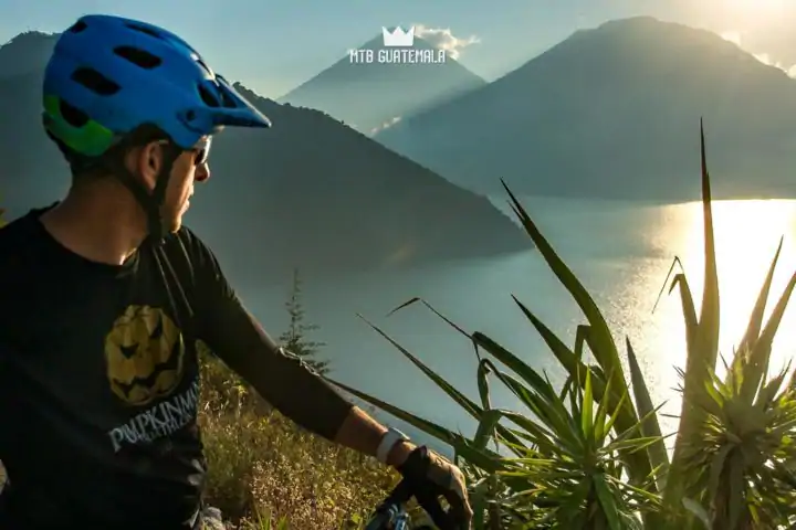 Mountain Biking at Lake Atitlán
