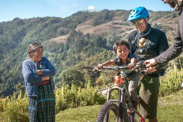 Mountain Biking at Lake Atitlán