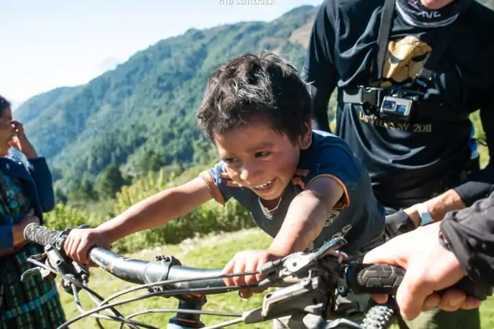 Mountain Biking at Lake Atitlán
