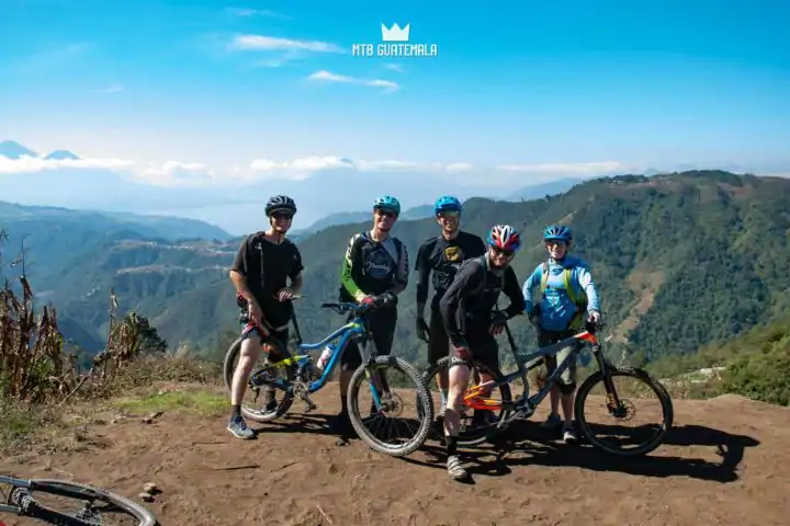Mountain Biking at Lake Atitlán
