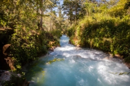 Cruce del río azul