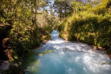 El Río Azul – “The Blue River”