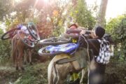 Ciclismo de montaña en el volcán de Agua Antigua Guatemala