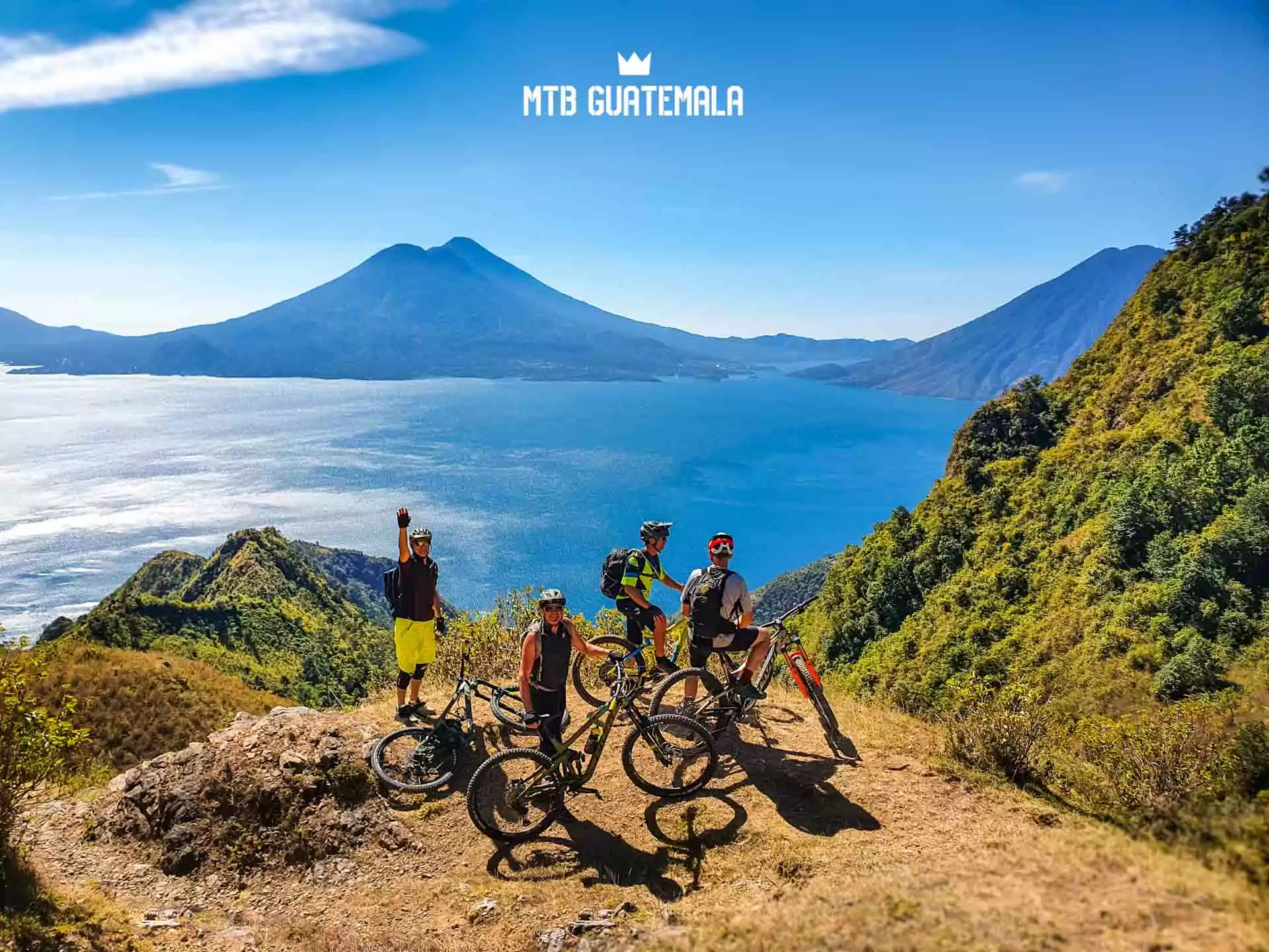 Lake Atitlán Oeste Mountain Bike Tour MTB Guatemala