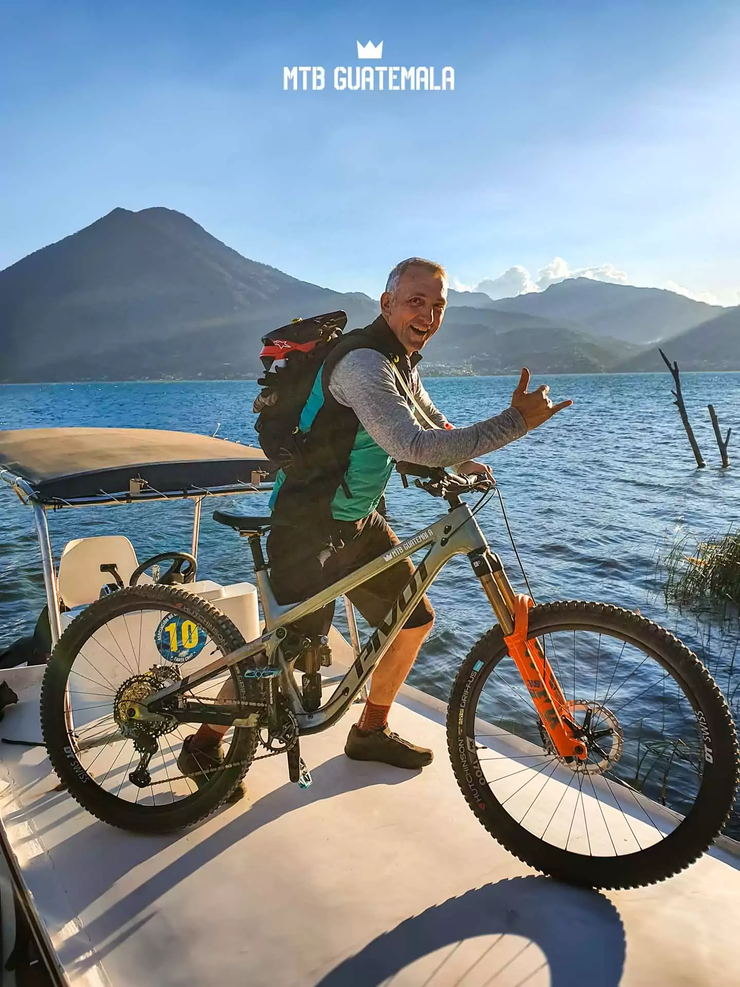 Lake Atitlán Oeste Mountain Bike Tour MTB Guatemala