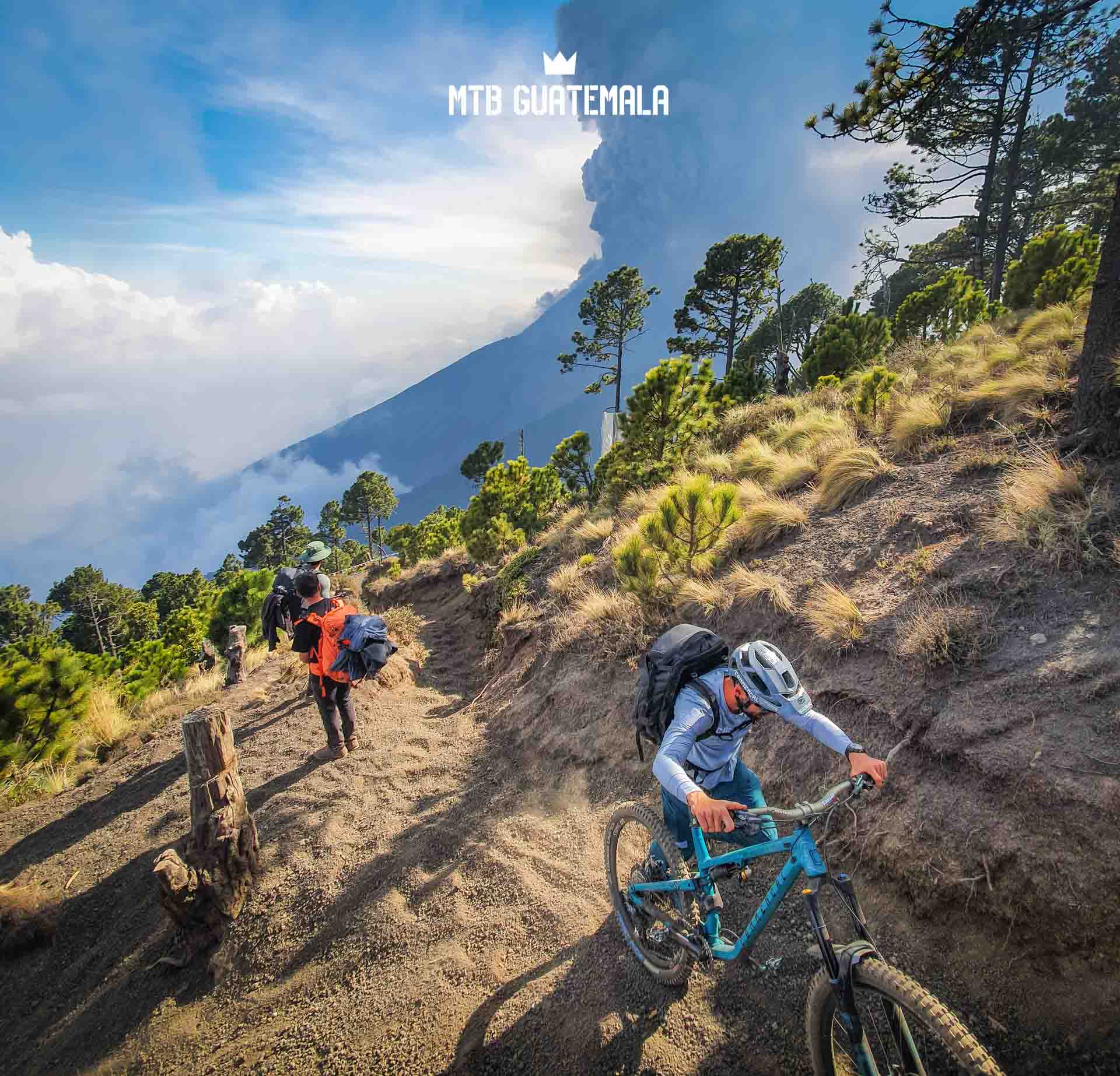 Kilian Bron Fuego en Guatemala